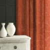 Jetty Fabric from Linwood Fabrics Chesil collection - red plain woven