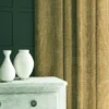 Jetty Fabric from Linwood Fabrics Chesil collection - yellow plain woven