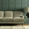 Tidal Fabric from Linwood Fabrics Chesil collection - brown contemporary woven