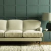 Tidal Fabric from Linwood Fabrics Chesil collection - black-grey contemporary woven