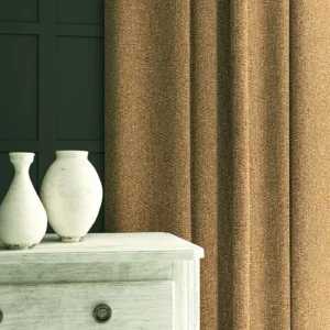 Tidal Fabric from Linwood Fabrics Chesil collection - brown contemporary woven