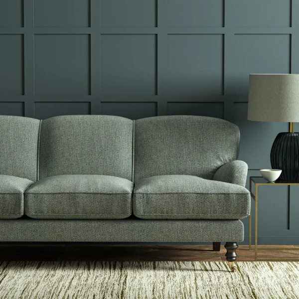 Tidal Fabric - Indigo by Tidal Fabric from Linwood Fabrics Chesil collection - blue contemporary woven