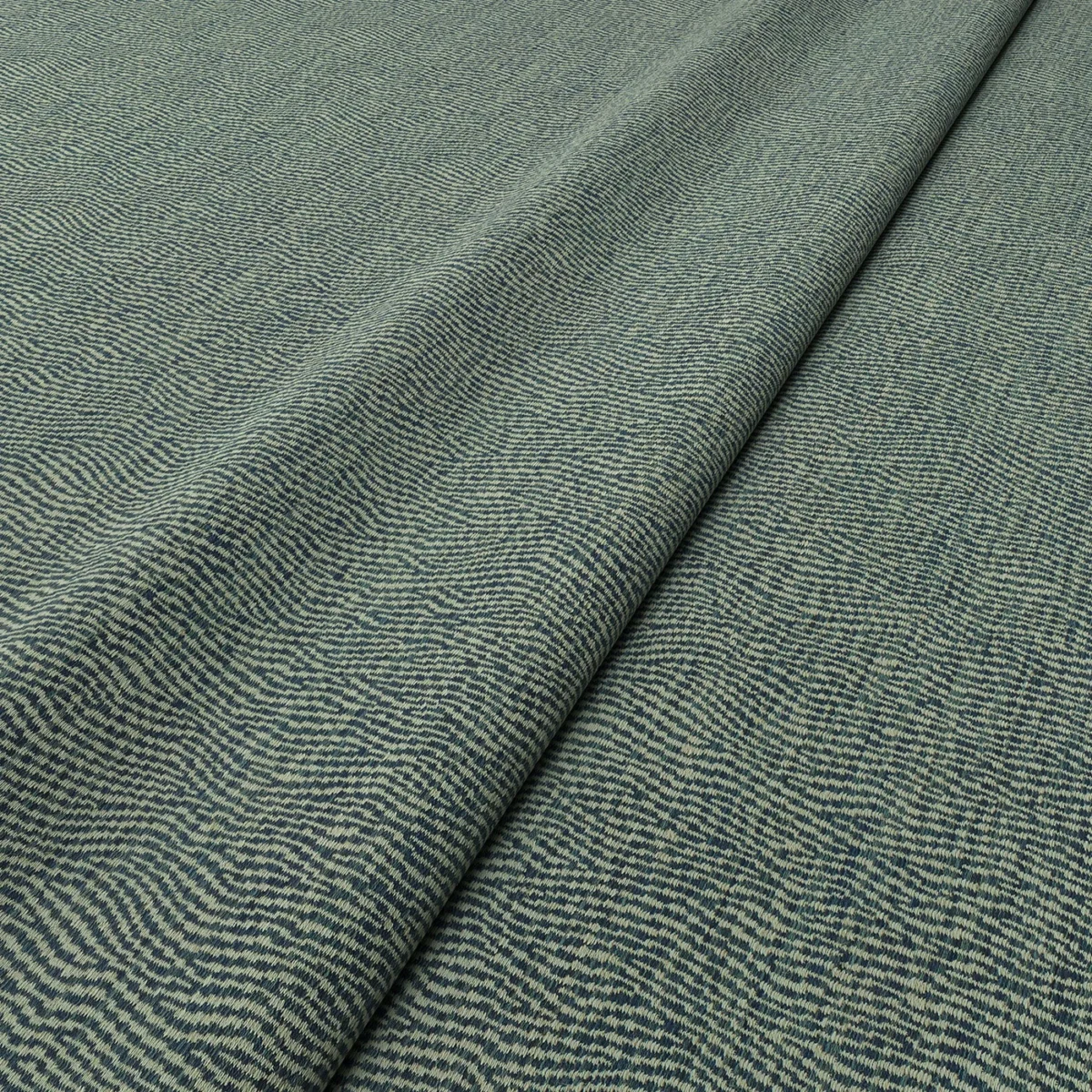 Tidal Fabric from Linwood Fabrics Chesil collection - blue contemporary woven
