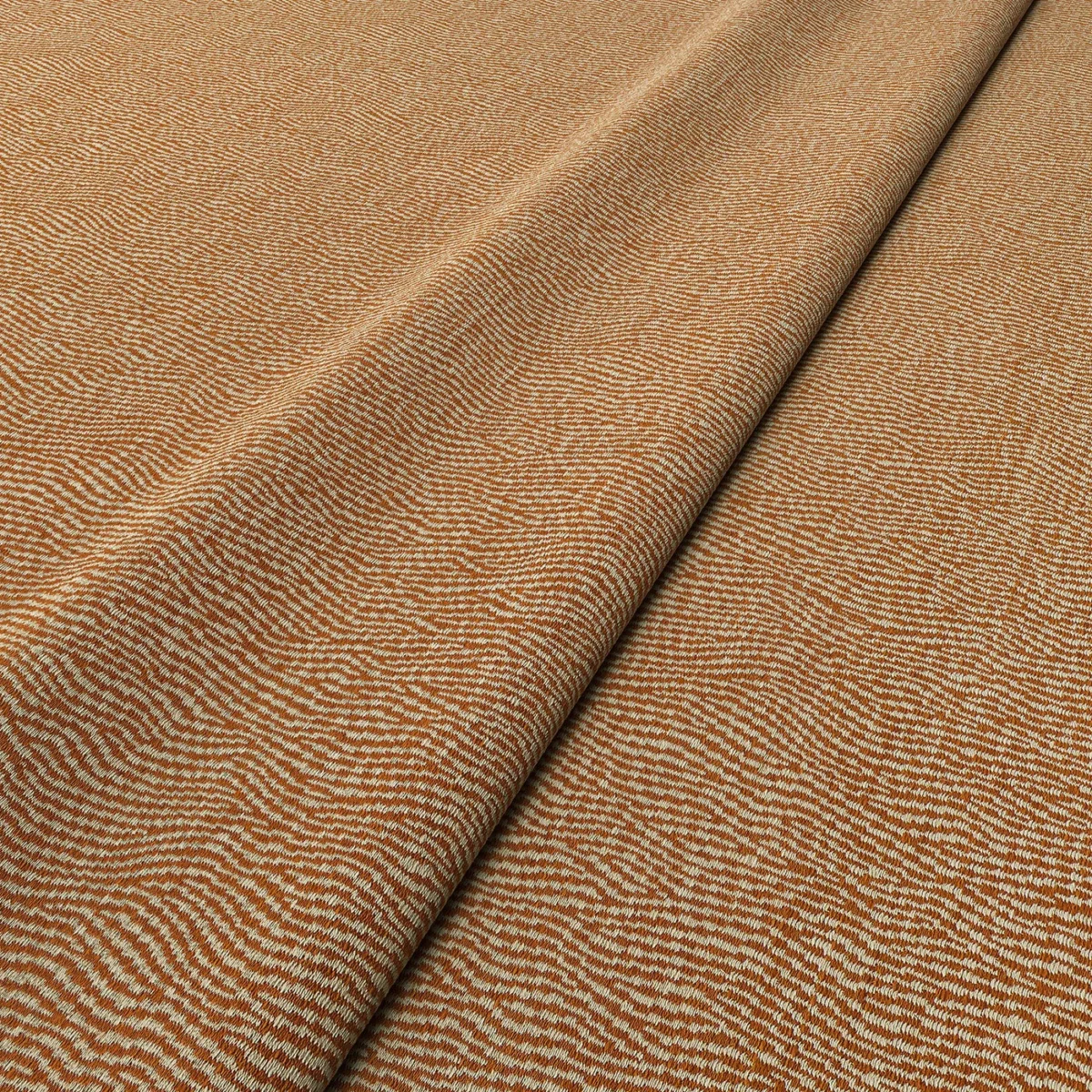 Tidal Fabric - Marmalade by Tidal Fabric from Linwood Fabrics Chesil collection - brown contemporary woven