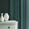 Lamina Fabric from Linwood Fabrics Chesil collection - blue contemporary woven