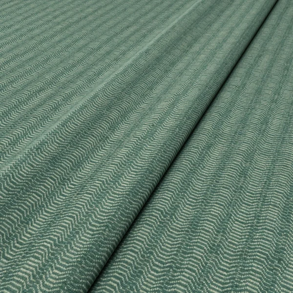 Lamina Fabric - Ocean by Lamina Fabric from Linwood Fabrics Chesil collection - blue contemporary woven