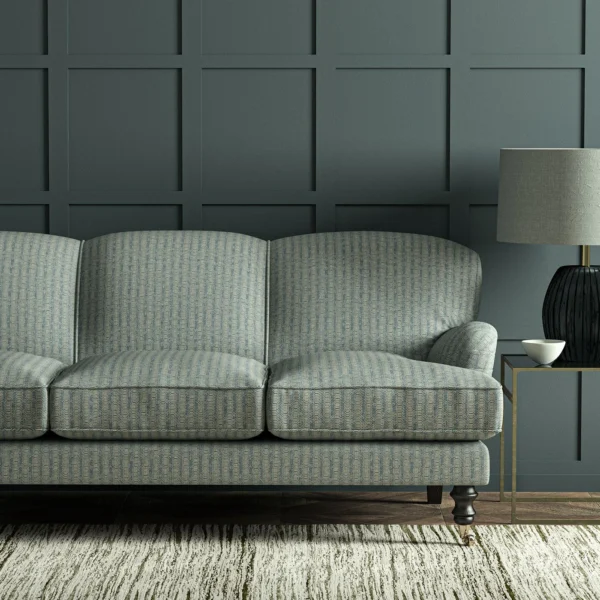 Lamina Fabric - Cornflower by Lamina Fabric from Linwood Fabrics Chesil collection - blue contemporary woven
