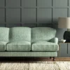 Lamina Fabric from Linwood Fabrics Chesil collection - blue contemporary woven