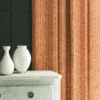 Lamina Fabric from Linwood Fabrics Chesil collection - orange contemporary woven