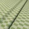 Strata Fabric from Linwood Fabrics Chesil collection - green checked woven