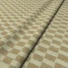 Strata Fabric from Linwood Fabrics Chesil collection - brown checked woven