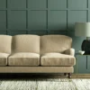 Pluto Fabric from Linwood Fabrics Pluto collection - neutral plain woven