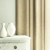 Pluto Fabric from Linwood Fabrics Pluto collection - neutral plain woven