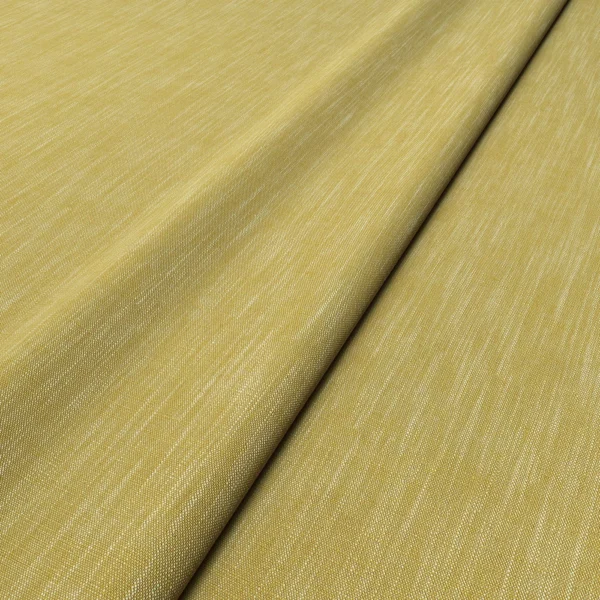 Pluto Fabric - Butterscotch by Pluto Fabric from Linwood Fabrics Pluto collection - yellow plain woven