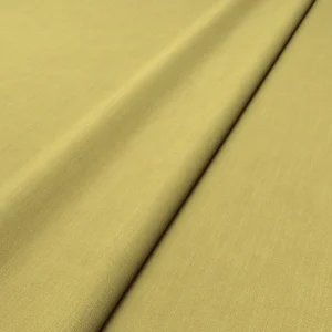 Pluto Fabric from Linwood Fabrics Pluto collection - yellow plain woven
