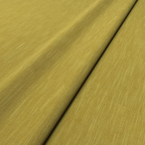 Pluto Fabric from Linwood Fabrics Pluto collection - yellow plain woven