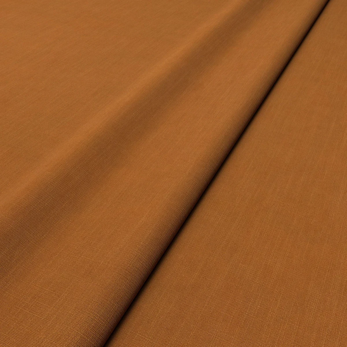 Pluto Fabric - Cinnabar by Pluto Fabric from Linwood Fabrics Pluto collection - orange plain woven