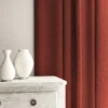 Pluto Fabric from Linwood Fabrics Pluto collection - red plain woven