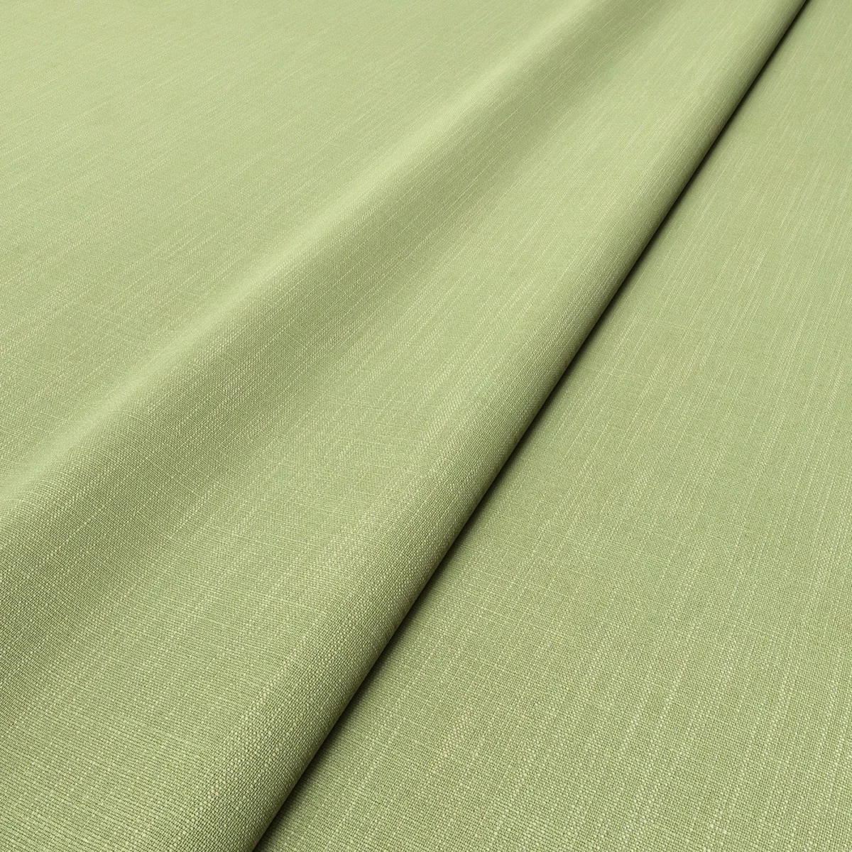 Pluto Fabric - Frosted Green by Pluto Fabric from Linwood Fabrics Pluto collection - green plain woven