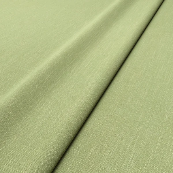 Pluto Fabric - Frosted Green by Pluto Fabric from Linwood Fabrics Pluto collection - green plain woven