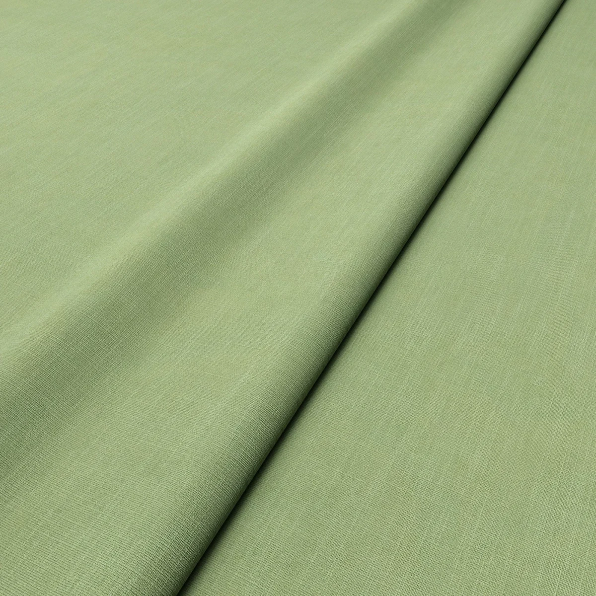 Pluto Fabric - Seafoam by Pluto Fabric from Linwood Fabrics Pluto collection - green plain woven