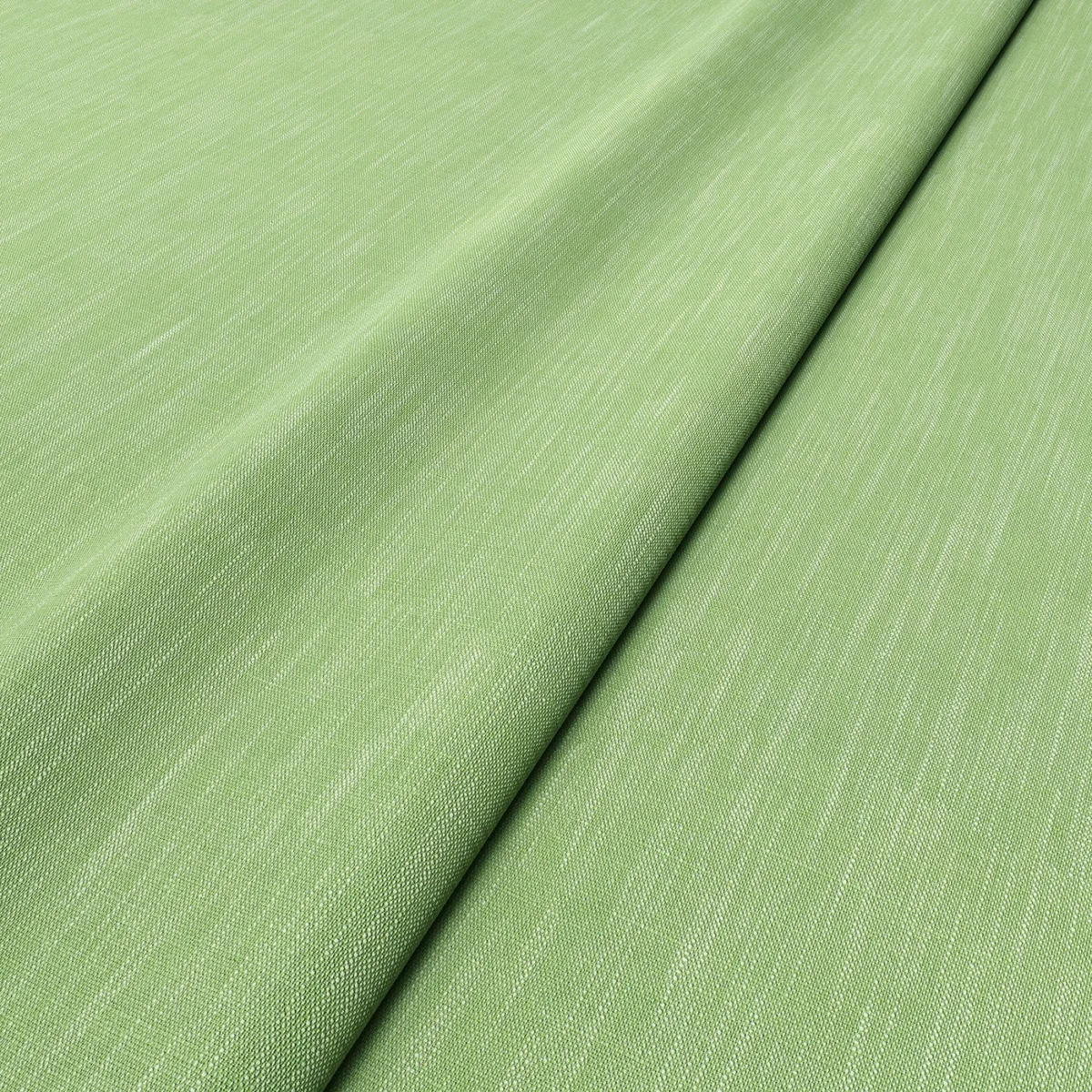 Pluto Fabric from Linwood Fabrics Pluto collection - green plain woven