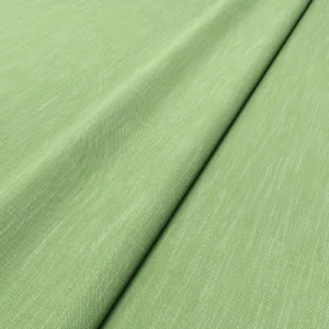 Pluto Fabric from Linwood Fabrics Pluto collection - green plain woven
