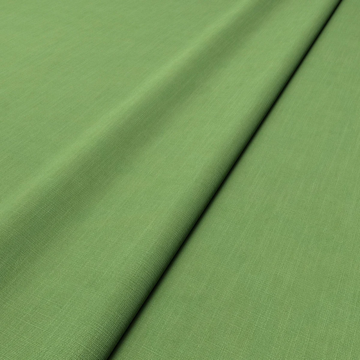 Pluto Fabric - Spring Green by Pluto Fabric from Linwood Fabrics Pluto collection - green plain woven