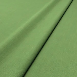 Pluto Fabric from Linwood Fabrics Pluto collection - green plain woven