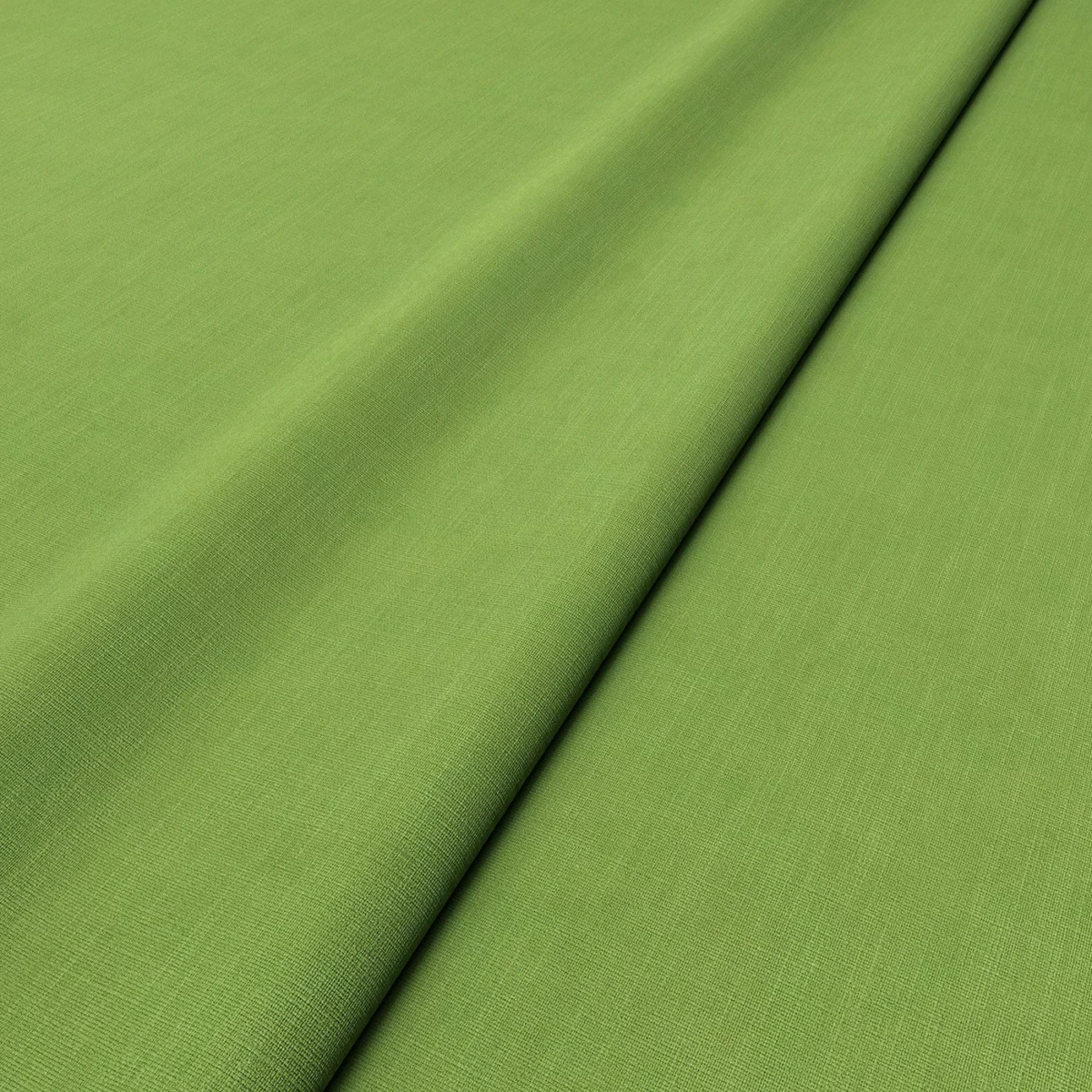Pluto Fabric - Pear by Pluto Fabric from Linwood Fabrics Pluto collection - green plain woven