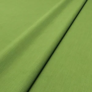 Pluto Fabric from Linwood Fabrics Pluto collection - green plain woven