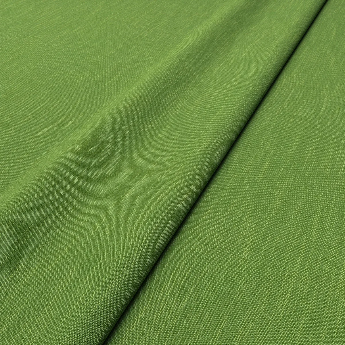 Pluto Fabric - Peridot by Pluto Fabric from Linwood Fabrics Pluto collection - green plain woven