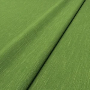 Pluto Fabric from Linwood Fabrics Pluto collection - green plain woven