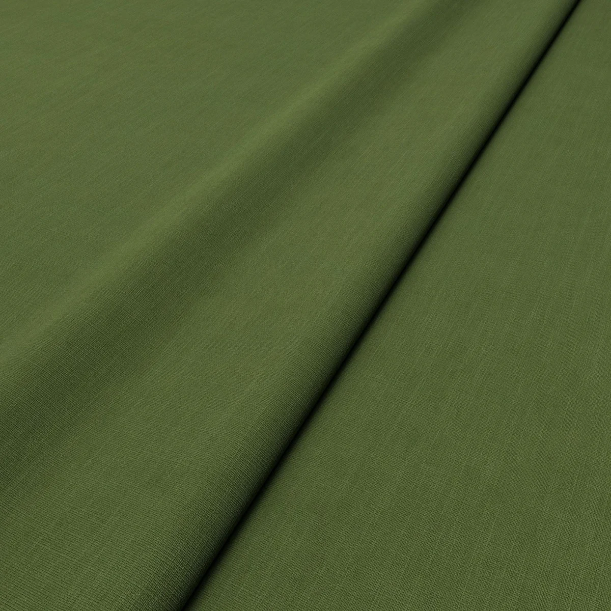 Pluto Fabric from Linwood Fabrics Pluto collection - green plain woven