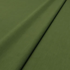 Pluto Fabric from Linwood Fabrics Pluto collection - green plain woven