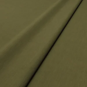 Pluto Fabric from Linwood Fabrics Pluto collection - green plain woven