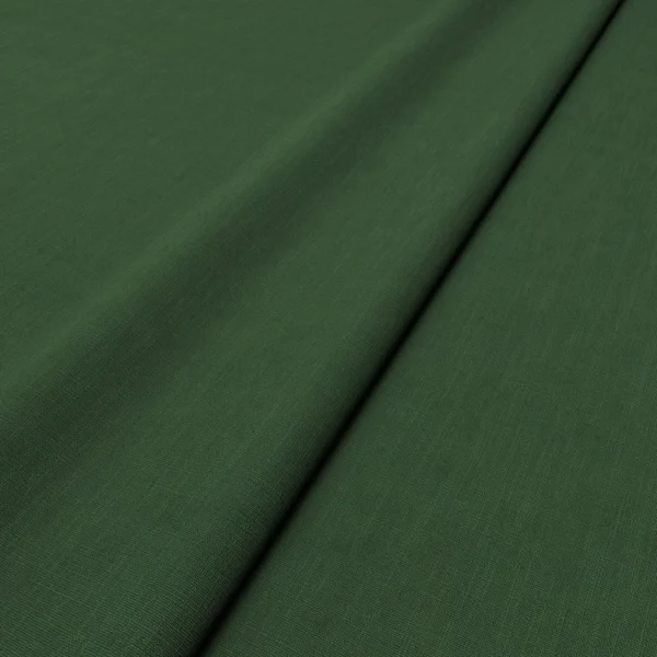 Pluto Fabric - Jungle by Pluto Fabric from Linwood Fabrics Pluto collection - green plain woven