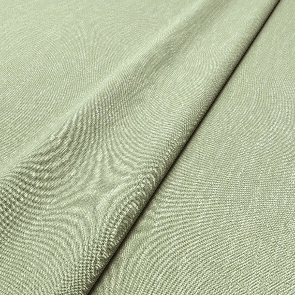 Pluto Fabric - Serenity by Pluto Fabric from Linwood Fabrics Pluto collection - green plain woven