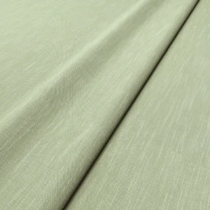 Pluto Fabric from Linwood Fabrics Pluto collection - green plain woven
