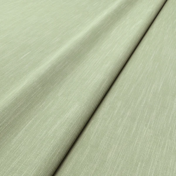 Pluto Fabric - Serenity by Pluto Fabric from Linwood Fabrics Pluto collection - green plain woven