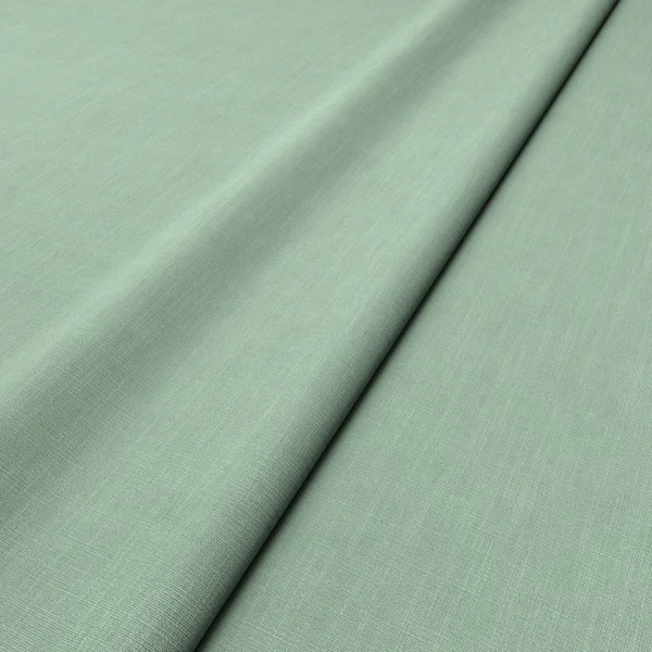 Pluto Fabric - Duck Egg by Pluto Fabric from Linwood Fabrics Pluto collection - blue plain woven