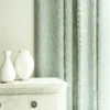 Pluto Fabric from Linwood Fabrics Pluto collection - blue plain woven
