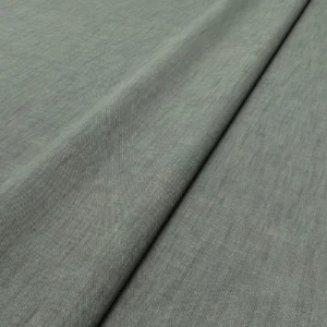 Pluto Fabric from Linwood Fabrics Pluto collection - black-grey plain woven