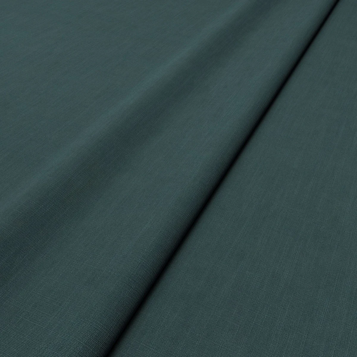 Pluto Fabric - Deep Sea by Pluto Fabric from Linwood Fabrics Pluto collection - blue plain woven
