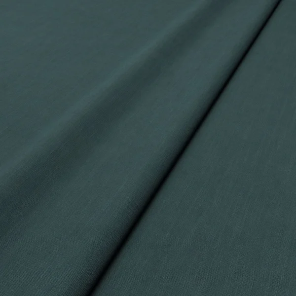 Pluto Fabric - Deep Sea by Pluto Fabric from Linwood Fabrics Pluto collection - blue plain woven