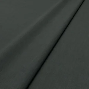 Pluto Fabric from Linwood Fabrics Pluto collection - black-grey plain woven