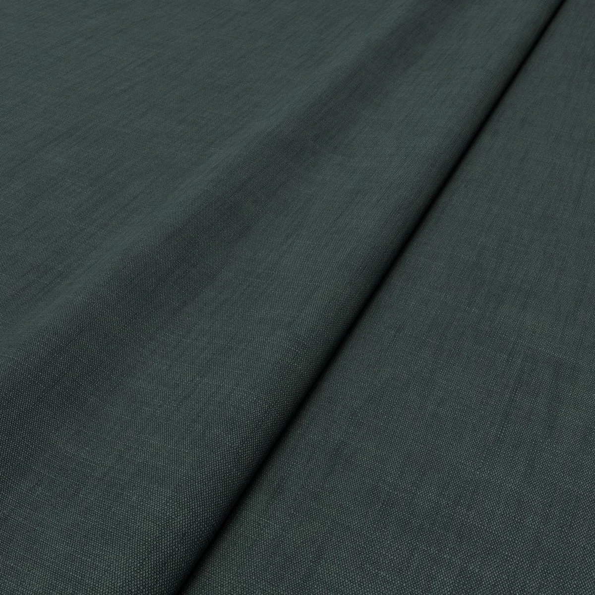 Pluto Fabric from Linwood Fabrics Pluto collection - black-grey plain woven