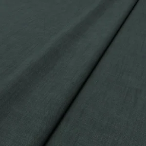 Pluto Fabric from Linwood Fabrics Pluto collection - black-grey plain woven