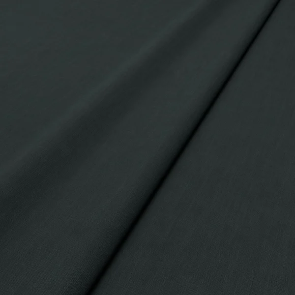 Pluto Fabric - Indigo by Pluto Fabric from Linwood Fabrics Pluto collection - black-grey plain woven