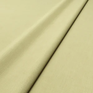 Pluto Fabric from Linwood Fabrics Pluto collection - yellow plain woven